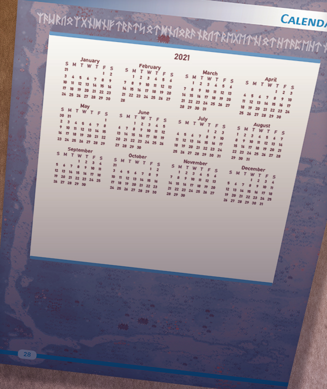 Starting book puzzle hidden on page 28